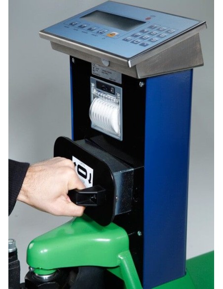 TRANSPALLET PESATORE SERIE TPWLK BATTERIA