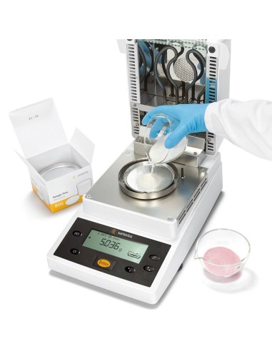 Termobilancia SARTORIUS MA35m applicazione