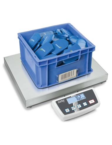 Bilancia a piattaforma KERN DE applicazione contapezzi