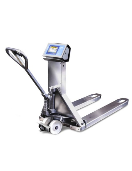 Transpallet Pesatore in acciaio inox AISI316