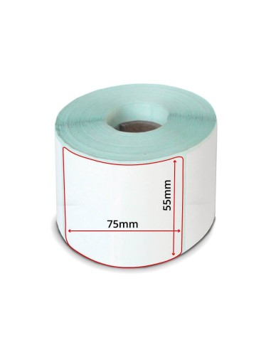 rotolo etichette 55x75 mm per stampante lp50
