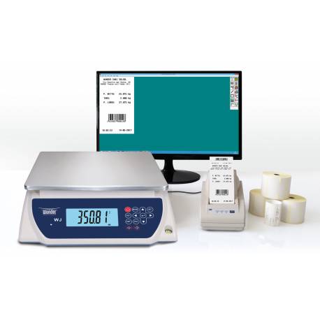 Bilancia WUNDER WJ-6000 applicazioni pc stampa