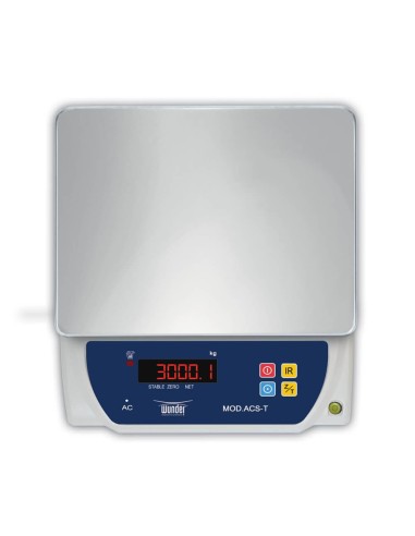 Bilancia Wunder ACS-T vista da sopra