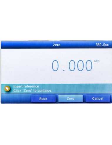 Creazione metodo con Spettrofotometro Onda UV-31 SCAN