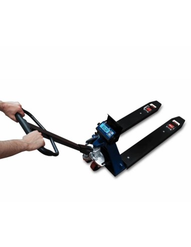 Transpallet con bilancia TPR in uso