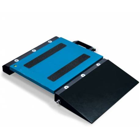 Dettaglio piattaforma con rampa Pesa DWF