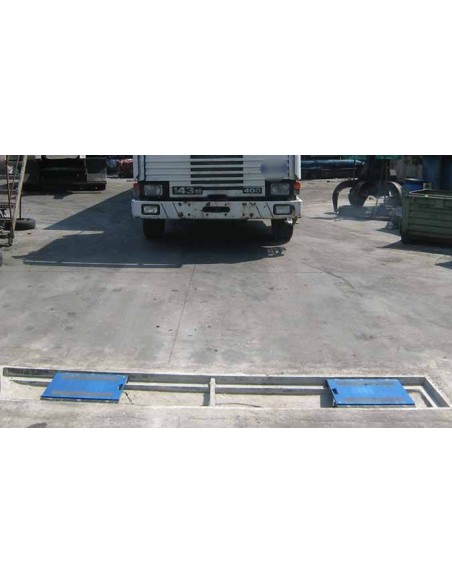 Pesa assi infossate con telaio