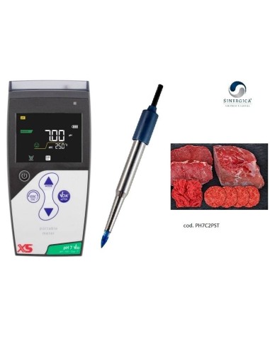 Misuratore di ph per carne e salumi con elettrodo acciaio