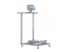 Carrelli con ruote per bilance, TB basso 2