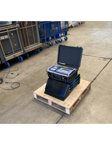 Pesa furgoni con rampe montate