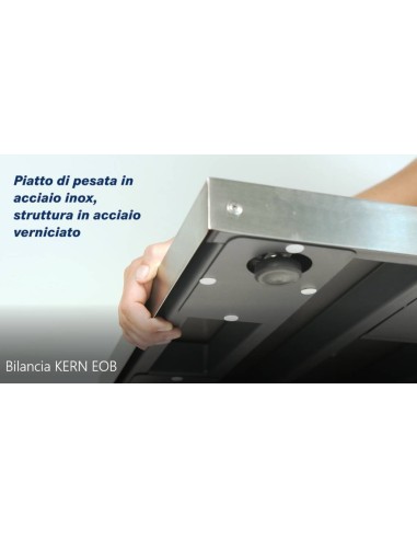 Kern EOB piatto inox e sottostruttura