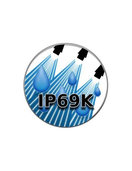 Marcatura grado IP69K