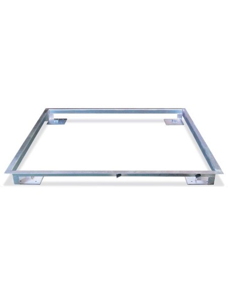 TELAIO DA INFOSSARE IN ACCIAIO ZINCATO PER PIATTAFORMA 1500x1500mm