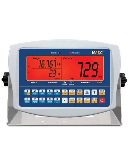 Display rosso per indicazione HIGH in fase conteggio