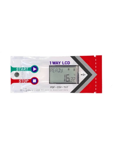 Data Logger Mini 1 Way con display LCD