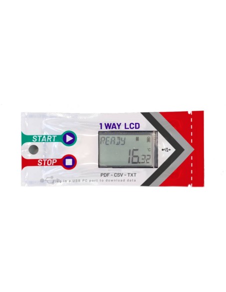 Data Logger Mini 1 Way con display LCD