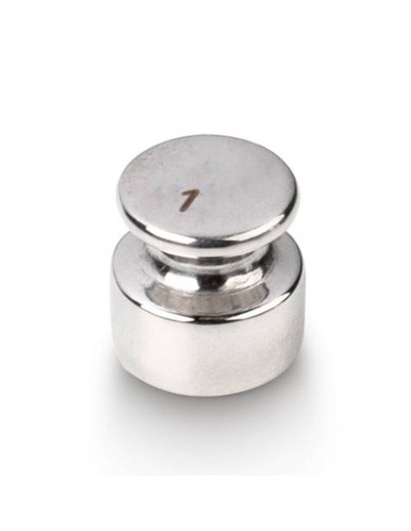 Peso cilindrico OIML E1 da 1g