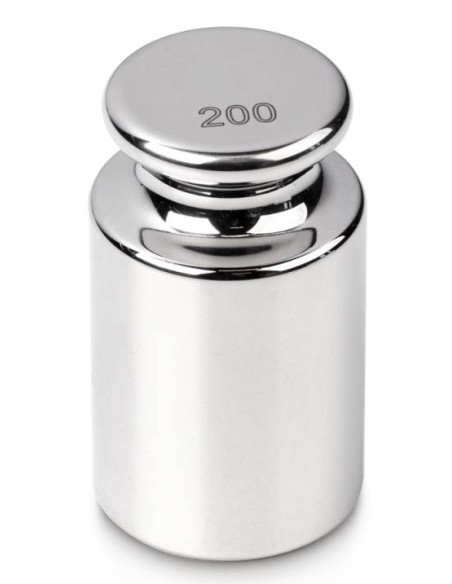 Peso cilindrico OIML E1 da 200g
