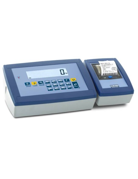 Terminale di peso abbinato a barre pesatrici