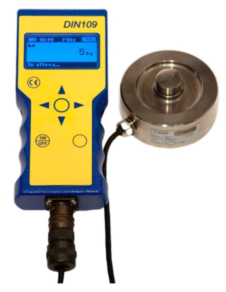 Dinamometro a compressione per carichi fino a 100 Ton