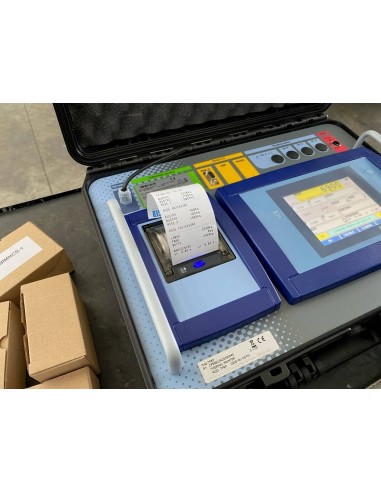 Bilancia Pesa Assi esempio di stampa e display