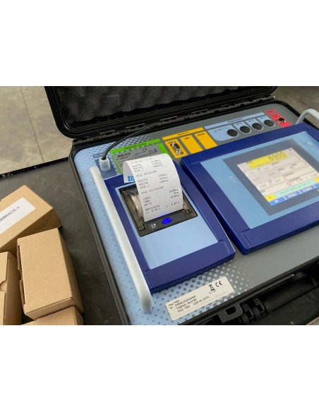 Bilancia Pesa Assi esempio di stampa e display