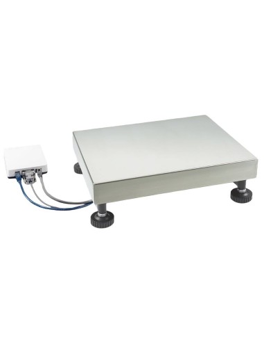 Bilancia con piattaforma industriale e conversione peso A/D