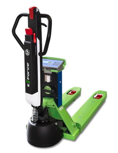 Transpallet con bilancia a trazione elettrica TPWE-FORCE 2023
