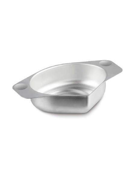 Piatto per pietre preziose, in alluminio, con un pratico beccuccio 