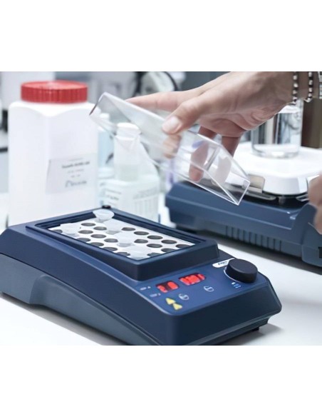 Termoblocco riscaldante applicazione laboratorio