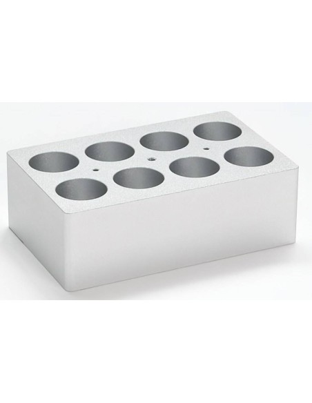 Blocco 8 fori per provette 50 ml
