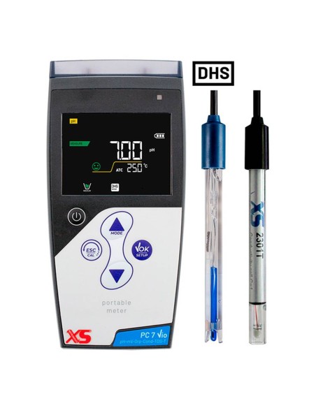 PC 7 Vio completo di elettrodo digitale 201T DHS e cella conducibilità