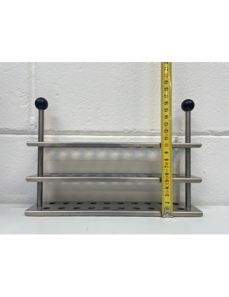 Rack 1 X tubi diam.13mm / 20posti con dimensioni