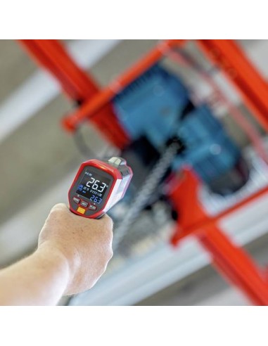 Termometro a Infrarossi SAUTER JIT 200 applicazione esempio