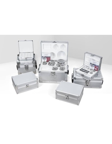 Vari tipi di pesiere con custodia in alluminio