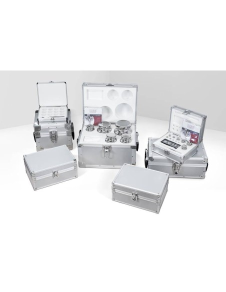 Vari tipi di pesiere con custodia in alluminio