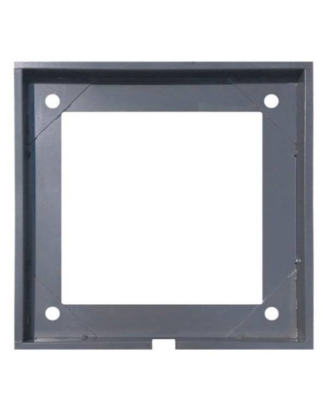 Telaio filo pavimento in metallo verniciato