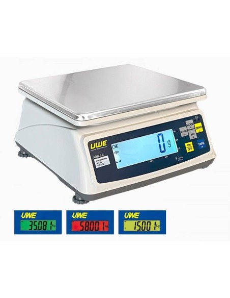 Bilancia da banco ADW-C II display 3 colori