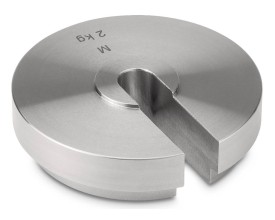 Massa campione a disco da 1 kg classe M1 2
