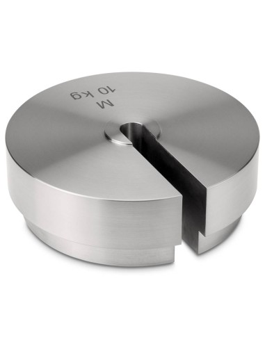 Massa campione a disco da 10 kg classe M1