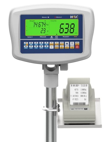 Display dettaglio Bilancia Contapezzi Etichettatrice CWP Sinergica ProWeigh