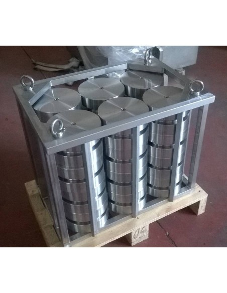 Cesta Porta Pesi su misura con agganci