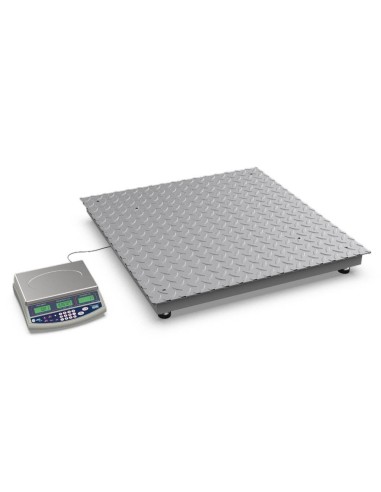 Bilancia contapezzi a pavimento Proweigh BCP da 80x80 cm