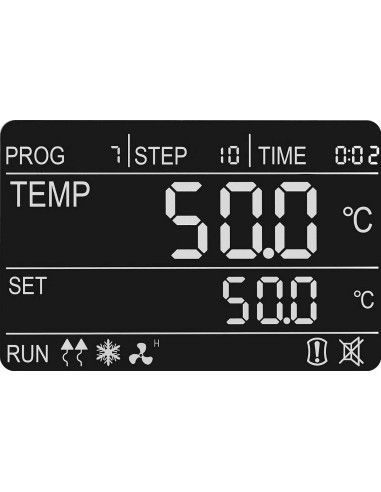 display Incubatore ICN 120 Plus ArgoLab