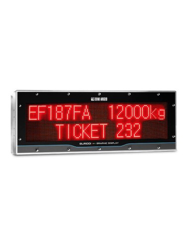 Ripetitore di peso GLR100 INOX ALFANUMERICO