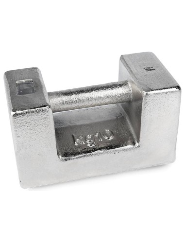 Massa Campione Certificata M1 in ghisa nichelata