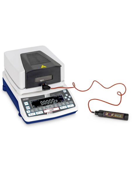 Termobilancia KERN DIS 100-3 e DIS 50-4 con set calibrazione temperatura (opzionale)