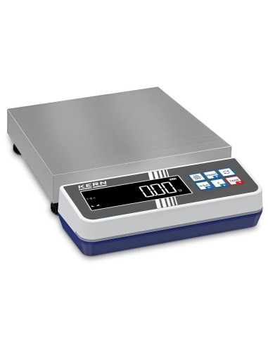 KERN FKS: bilancia inox IP65 che pesa a colori | 1,5–30 kg