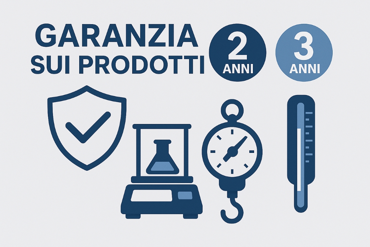 Servizi di estensione garanzia su strumenti
