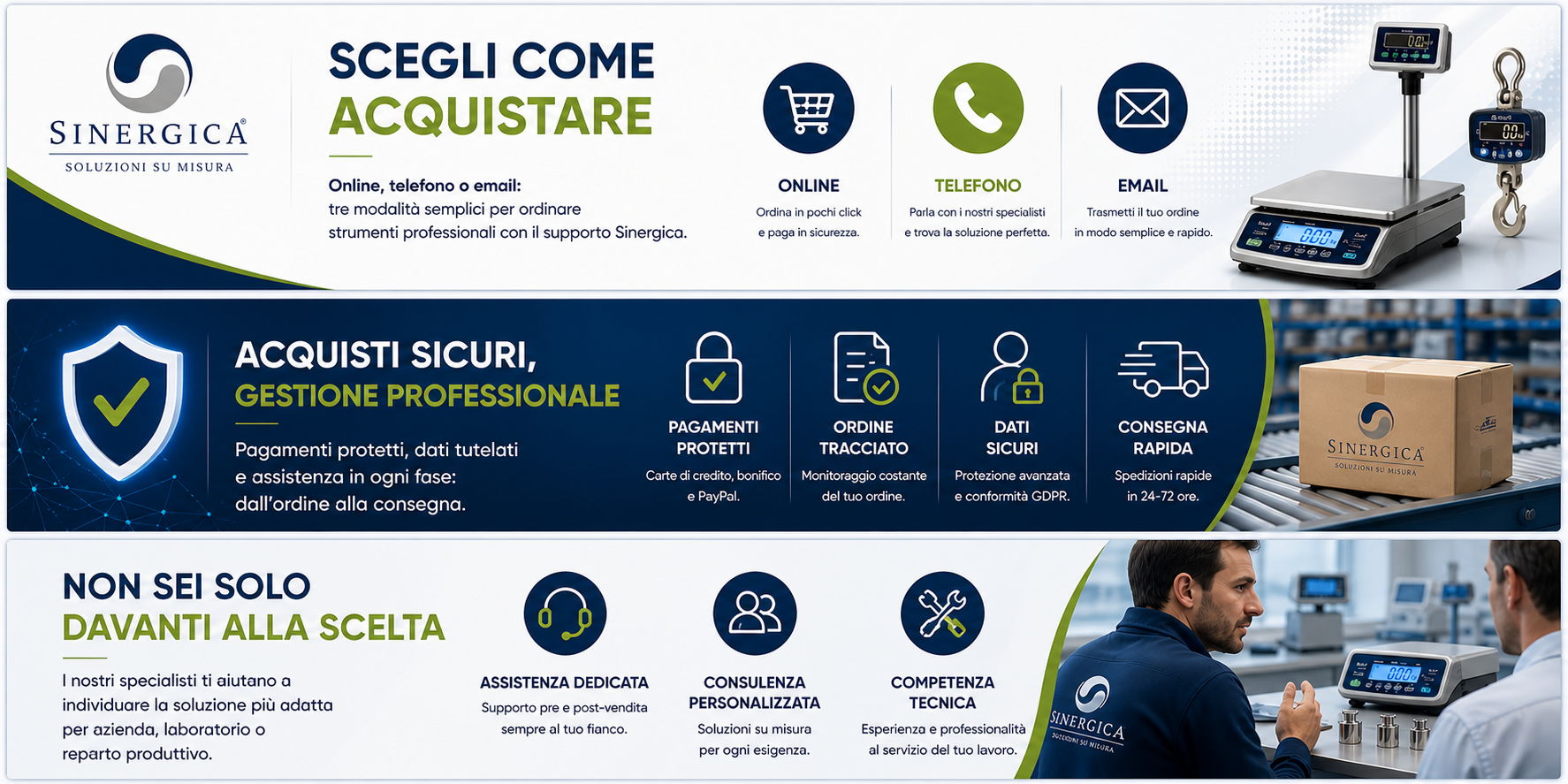 Come Acquistare su Sinergica Soluzioni Srl